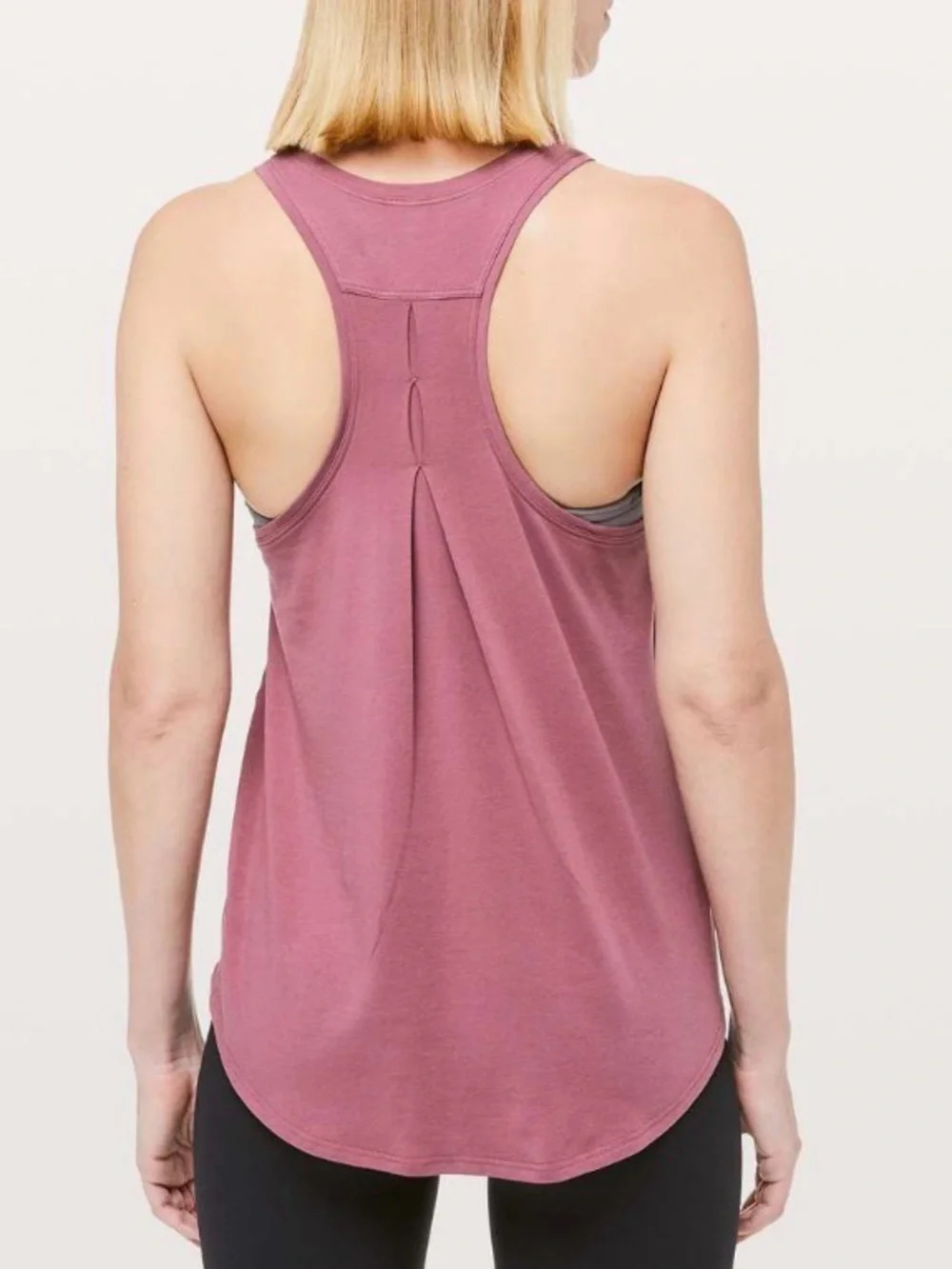Lululemon Love Tank Pleated ~ 8 ~ Misty Merlot